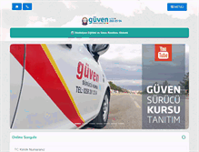 Tablet Screenshot of guvensurucukursu.com.tr